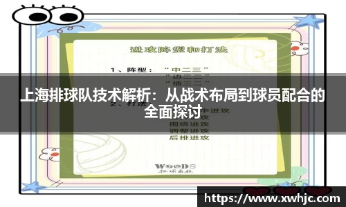 上海排球队技术解析：从战术布局到球员配合的全面探讨